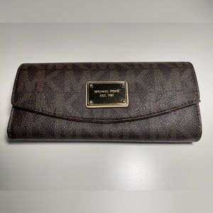 Michael Kors brown wallet